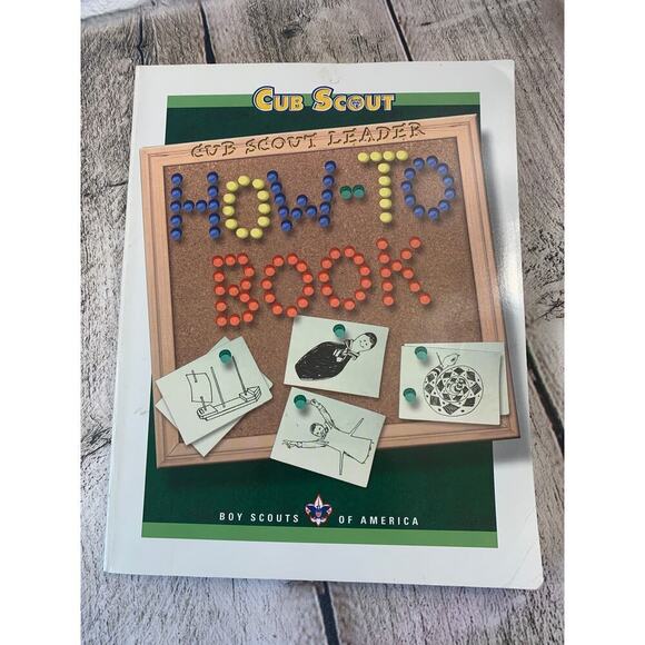 Boy Scouts of America Other - Boy Scouts of America Cub Scout - Cub Scout Leader - How To Book